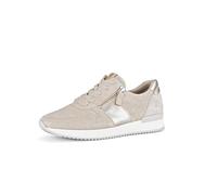 Gabor Damen Low-Top Sneaker, Frauen Halbschuhe,schnürschuhe,schnürer,straßenschuhe,Strassenschuhe,Sportschuhe,Desert/Puder,38 EU / 5 UK