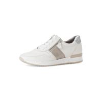 Gabor Damen Low-Top Sneaker, Frauen Halbschuhe,schnürschuhe,schnürer,straßenschuhe,Strassenschuhe,Sportschuhe,Latte/Puder/Silber,37.5 EU / 4.5 UK