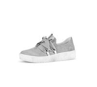 Gabor Damen Low-Top Sneaker, Frauen Halbschuhe,schnürschuhe,schnürer,straßenschuhe,Strassenschuhe,Sportschuhe,Stone,37 EU / 4 UK