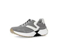 Gabor Damen Low-Top Sneaker, Frauen Halbschuhe,Sportschuhe,Freizeitschuhe,Turnschuhe,Laufschuhe,schnürschuhe,Grey/Off-White k.,40.5 EU / 7 UK
