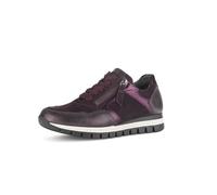 Gabor Damen Low-Top Sneaker, Frauen Halbschuhe,straßenschuhe,Strassenschuhe,Freizeitschuhe,Turnschuhe,Laufschuhe,Business,bramble,41 EU / 7.5 UK