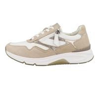 Gabor Sneaker Damen "Sneaker low" Low-Top Rollingsoft Beige Gr. 40