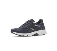 Gabor Damen Low-Top Sneaker, Frauen Halbschuhe,straßenschuhe,Strassenschuhe,Sportschuhe,Freizeitschuhe,Turnschuhe,Laufschuhe,Blue,42 EU / 8 UK