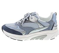 Gabor Damen Low-Top Sneaker, Frauen Halbschuhe,Turnschuhe,Laufschuhe,Freizeit,sportlich,straßenschuhe,River k./Argento,39 EU / 6 UK