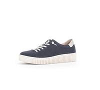 Gabor Damen Sneaker KAPSEL-KOLL Wechselfußbett blue/neve (beige) Größe 40,5 EU / 7 UK