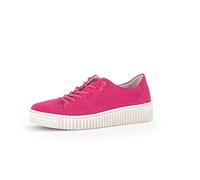 Gabor Damen Low-Top Sneaker, Frauen Halbschuhe,Wechselfußbett,Best Fitting,Freizeit,sportlich,straßenschuhe,Strassenschuhe,pink,40.5 EU / 7 UK