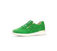 Gabor Damen Low-Top Sneaker, Frauen Halbschuhe,Wechselfußbett,Best Fitting,Freizeitschuhe,Turnschuhe,Laufschuhe,Verde (Gold),37 EU / 4 UK