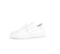 Gabor Damen Sneaker Low 43.335.41 – Wechselfußbett, Plateausohle – Weiß 38,5 EU / 5,5 UK