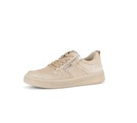 Gabor Damen Low-Top Sneaker, Frauen Halbschuhe,Wechselfußbett,Best Fitting,straßenschuhe,Strassenschuhe,Sportschuhe,Desert/Puder,39 EU / 6 UK