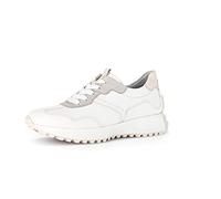 Gabor Damen Low-Top Sneaker, Frauen Halbschuhe,Wechselfußbett,Freizeitschuhe,Laufschuhe,straßenschuhe,Strassenschuhe,Latte-Kombi,40 EU / 6.5 UK