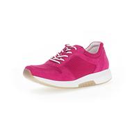 Gabor Damen Low-Top Sneaker, Frauen Halbschuhe,Wechselfußbett,Freizeitschuhe,Turnschuhe,Laufschuhe,straßenschuhe,Fuxia,38 EU / 5 UK
