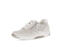 Gabor Comfort Damen-Schnürhalbschuh Puder-Weiß beige/schlamm41