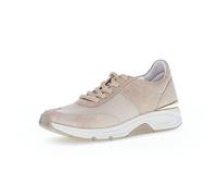 Gabor Damen Low-Top Sneaker, Frauen Halbschuhe,Wechselfußbett,Freizeitschuhe,Turnschuhe,Laufschuhe,schnürschuhe,schnürer,oasi,38 EU / 5 UK