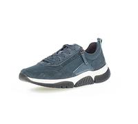 Gabor Damen Low-Top Sneaker, Frauen Halbschuhe,Wechselfußbett,Freizeitschuhe,Turnschuhe,Laufschuhe,straßenschuhe,Petrol,37.5 EU / 4.5 UK