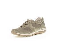 Gabor Damen Low-Top Sneaker, Frauen Halbschuhe,Wechselfußbett,Laufschuhe,schnürschuhe,schnürer,Plateausohle,Sportschuhe,salvia,39 EU / 6 UK