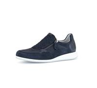 Gabor Damen Low-Top Sneaker, Frauen Halbschuhe,Wechselfußbett,Moderate Mehrweite (G),sportlich,straßenschuhe,Nightblue,40.5 EU / 7 UK