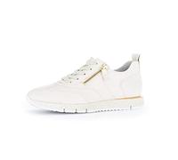 Gabor Leder-Sneakers in Creme - 54% | Größe 40 | Damen Sneakers