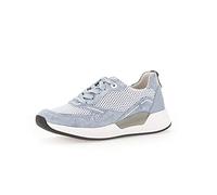 Gabor Damen Low-Top Sneaker, Frauen Halbschuhe,Wechselfußbett,straßenschuhe,Strassenschuhe,Freizeitschuhe,Sportschuhe,Lagune,39 EU / 6 UK, Blau Lagune 36