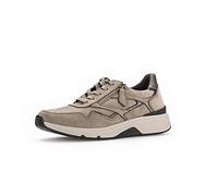 Gabor Damen Low-Top Sneaker, Frauen Halbschuhe,Wechselfußbett,straßenschuhe,Strassenschuhe,Sportschuhe,Turnschuhe,Fango/Bronce,38.5 EU / 5.5 UK