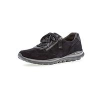 Gabor Damen Low-Top Sneaker, Frauen Halbschuhe,Wechselfußbett,Woman,Lady,Ladies,Halbschuhe,straßenschuhe,Strassenschuhe,Pazifik,39 EU / 6 UK