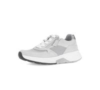 Gabor Damen Low-Top Sneaker, Frauen Sandalen,Easy-Walking,elegant,einlege-Sohle,geschlossen,Gold,Holly-Jolly,Navy,Light Grey/Steel,42.5 EU / 8.5 UK
