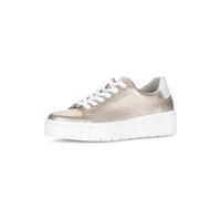 Sneaker GABOR "Sneaker low", Damen, Gr. 38,5, gold, Schuhe Sneaker (17399441-38,5) gold