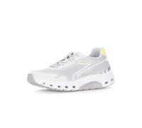 Gabor Damen Low-Top Sneaker, Frauen Sandalen,Holly-Jolly,Navy,Nappa-Leder,Night-Blue,Off-White,Oliv,offen,Visone,ltgrey/Limette,40 EU / 6.5 UK
