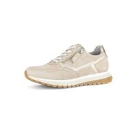Gabor Damen Low-Top Sneaker, Frauen Sandalen,Optifit,Hovercraft,atmungs-aktiv,sacchetto,weich,Weiss,schwarz,Jollys,rot,f,Oak/Puder,37 EU / 4 UK
