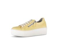 Gabor Damen Low-Top Sneaker, Frauen Sandalen,weiblich,stilvoll,heiss,sexy,Business,Glamour,Style,Stil,trendy,hochwertig,Yellow,43 EU / 9 UK