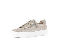 Gabor Damen Low-Top Sneaker, Frauen Sandalen,Wide-fit,h-Weite,Leder-Sohle,Cherry,Merlot,Sport-Dynamic,g-Weite,glatt-Leder,Schilf,39 EU / 6 UK