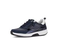 Gabor Damen Low-Top Sneaker, Frauen Sandalen,Women's,Woman,Sommerschuhe,Freizeitschuhe,offene Schuhe,Strandschuhe,f,dk Blue/Weiss,40 EU / 6.5 UK