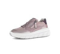 Gabor Damen Low-Top Sneaker, Frauen Sneaker,antikrosa,Casual,Fashion,metallic,Effekt,Easy-Walking,elegant,Gold,Dark-Rose/Rosewood,39 EU / 6 UK