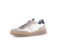 Gabor Damen Low-Top Sneaker, Frauen Sneaker,bequemlichkeit,breite,extra,fersen-Riemen,gefuettert,komfortable,Latte/Muschel/Puder,37 EU / 4 UK