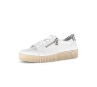 Sneaker GABOR "Sneaker low", Damen, Gr. 41, weiß, Schuhe Sneaker (42170430-41) weiß