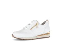Gabor Damen Low-Top Sneaker, Frauen Sneaker,Best Fitting,Weiss/Panna (21),43 EU / 9 UK