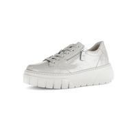 Gabor Damen Low-Top Sneaker, Frauen Sneaker,breite,extra,fersen-Riemen,gefuettert,gesundheits-Schuhe,komfortable,Kunst-Stoff,dust,44 EU / 9.5 UK