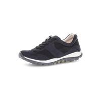 Gabor Damen Sneaker Bequemschuhe Lederkombination Blau Gr. 39 (UK 6)