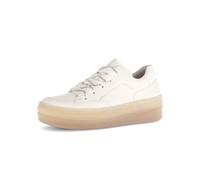 Gabor Plateausneaker Damen Nappaleder sanftes Weiß Gr. 38 Best Fitting (34359927-38)