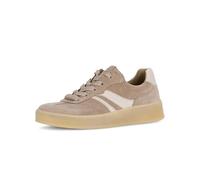 Sneaker GABOR COMFORT "Gabor Comfort Sneaker Leder", Damen, Gr. 38,5, braun, Leder, Schuhe Sneaker (83830832-38,5) braun