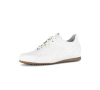 Gabor Sneaker Comfort 86.565.50 Glattleder Wechselfußbett H-Weite Weiß EU 38 / UK 5