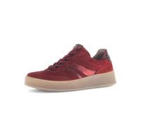 Gabor Damen Low-Top Sneaker, Frauen Sneaker,laessig,langlebig,leger,Pass-Form,Pflege-leicht,Plateau,qualitaet,robust,damasco/Bordo,35.5 EU / 3 UK
