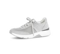 rollingsoft - Sneaker low Lederimitat blau grau - Gr. - 5.5
