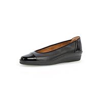 Gabor Damen Low-Top Sneaker, Frauen Sneaker Low,Moderate Mehrweite (G),Women's,Lady,Ladies,Halbschuhe,straßenschuhe,schwarz,37.5 EU / 4.5 UK