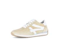 Gabor Damen Low-Top Sneaker, Frauen Sneaker,offen,Ultra-Light,Visone,Amazon,bequem-e,bequemlichkeit,breite,extra,leger,Corn/Weiss,41 EU / 7.5 UK
