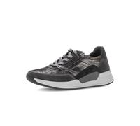 Gabor Damen Low-Top Sneaker, Frauen Sneaker,offen,Ultra-Light,Visone,Amazon,bequem-e,bequemlichkeit,breite,schw/silb/dkgrau k.,35.5 EU / 3 UK