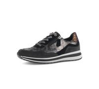 Gabor Damen Low-Top Sneaker, Frauen Sneaker,Oliv,offen,Ultra-Light,Visone,Amazon,bequem-e,bequemlichkeit,breite,schw/dkgrey/orange,38.5 EU / 5.5 UK