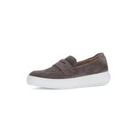 Gabor Damen Low-Top Sneaker, Frauen Sneaker,Passform,Comfort,wechsel-Fussbett,Optifit,breit,Hovercraft,atmungs-aktiv,f,ENGL. Brown,37 EU / 4 UK
