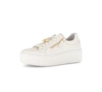 Gabor Damen Low-Top Sneaker, Frauen Sneaker,Passform,Comfort,wechsel-Fussbett,Optifit,breit,Hovercraft,atmungs-aktiv,Panna (Gold),39 EU / 6 UK