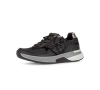 Gabor Sneaker Low Materialmix Leder/Lederimitat Schwarz Größe 40,5 / 7 UK