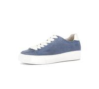 Sneaker GABOR "Sneaker low", Damen, Gr. 39, blau, Schuhe Sneaker (11688441-39) blau